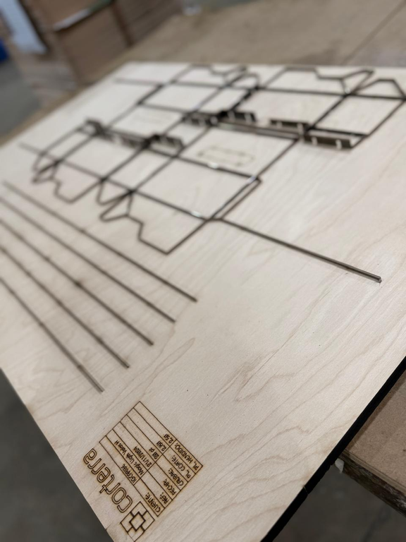 Die board para troquelado